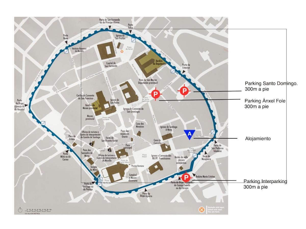 La Rua De San Pedro By Clabao Apartment Луго Екстериор снимка